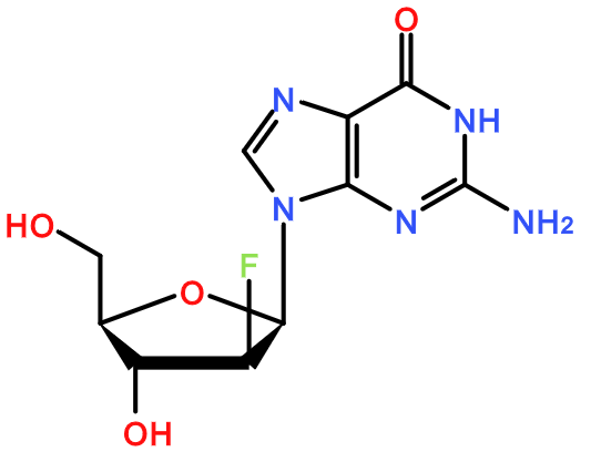 (image for) MC080434 2'-Fluoro-2'-deoxy-arabinofuranosyl-guanosine